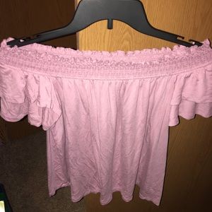 Off the shoulder blouse